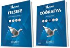 Limit 11. Sınıf Felsefe + Coğrafya Konu Föyleri Seti 2 Kitap 2023
