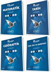 Limit 11. Sınıf Matematik + Edebiyat + Tarih + Coğrafya Konu Föyleri Seti 4 Kitap 2023