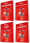 Limit 11. Sınıf Matematik + Edebiyat + Tarih + Coğrafya Soru Bankası Seti 4 Kitap 2023