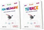 Limit 7. Sınıf Fen Bilimleri + Türkçe Konu Föyleri Seti 2 Kitap 2023