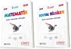 Limit 7. Sınıf Matematik + Sosyal Bilgiler Konu Föyleri Seti 2 Kitap 2023