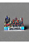 İSTANBUL Temalı Polyester Magnet