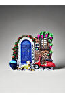 Bodrum Temalı Kabartmalı Polyester Magnet. 7 Cm X 6,5cm