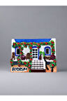 BODRUM Temalı Kabartmalı Polyester Magnet. 7cm x 5,5cm