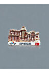 EPHESUS (EFES) Temalı Polyester Magnet 6cm x 4cm