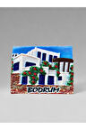 BODRUM Temalı Kabartmalı Polyester Magnet 7cm x 5,5cm