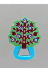 KEMER Temalı Buzdolabı Süsü Magnet Şişe Açacağı 8cm x 10cm