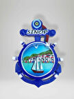 SİNOP Temalı Polyester Magnet Buzdolabı Süsü