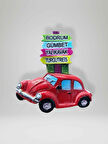 BODRUM / GÜMBET / YALIKAVAK / TURGUTREİS Temalı Kabartmalı Polyester Magnet