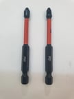 Darbeli Bits Uçlar (1 Adet PH2*75 , 1 Adet PZ2*75)