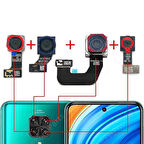 Xiaomi Redmi Note 9 Pro İle Uyumlu Arka Kamera  Full Set