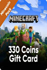 Minecraft Minecoin Pack 330 Coins Gift Card