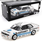 Minichamps 1:18 BMW M3 E30 DTM ‘Blaupunkt’ Olaf Manthey 1992 Diecast Model Araba