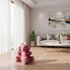 PSSPOR MİNİ STAND PEMBE(PS SPOR 1KG-2KG-3KG UYUMLUDUR DAMBILLAR DAHİL DEĞİLDİR)