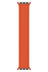 Watch 2 3 4 5 6 7 8 9 Se 38 40 41mm Uyumlu Örgü Loop Kordon Turuncu Large Beden