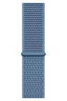 Watch 2 3 4 5 6 7 8 9 Se 38 40 41mm Uyumlu Spor Loop Kordon Platin Blue 