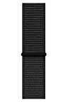 Watch 2 3 4 5 6 7 8 9 Se 42 44 45 49mm Uyumlu Spor Loop Kordon Light Black 