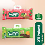 Organik Vegan Yulaf Bar Atıştırmalık Paketi - 2 adet (2 çeşit)