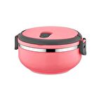 Mobgift  Tek Katlı Sefer Tası Yemek Termosu - Pembe