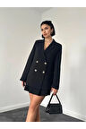 Blazer Ceket - Siyah