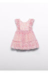 Mayoral Abel&Lula Çiçek Baskılı Kız Çocuk Elbise_mnvs5017