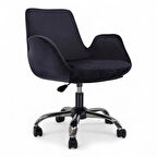 Ev Ofis Çalışma Sandalyesi | Sessiz Tekerlekli, Yüksekliği Ayarlanabilir Koltuk