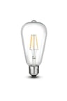 4 ADET CT-4353 - 8W 3200K Günışığı | LED Filament Rustik Ampul - E27