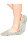 Dikişsiz Silikonlu Bambu 12 Li Kadın Babet Çorabı