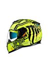 NEXX SX.100 ENIGMA NEON SARI-SİYAH KASK