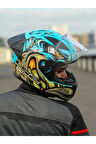 RAPID 2 RACE NEO MAVİ-MOR KASK