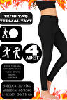 Kadın Termal Tayt – Kışlık, İçi Polarlı, Sıcak Tutan, Esnek ve Rahat 4 Adet