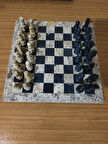 Msarty Mermer Satranç Takımı 30 x 30 cm