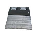 Masif -18 350 GR GRİ POLARLI YASTIKLI ÇİFT KİŞİLİK UYKU TULUMU GRİ