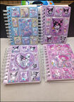 Sanrio Kawaii Kuromi My Melody Cinna Içi Sulu Kapaklı Mini Defter Okul Öncesi Öğrenci Hediyesi 1adet
