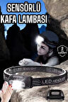 Kamp Lambası Led Işık Kafa Lambası Balıkçı Lambası Ayarlanabilir