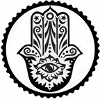 Miyrem Fatıma Ana Eli 1.Model Sticker 40 x 40 cm