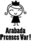 Miyrem Arabada Prenses Var Sticker 10 x 13 cm