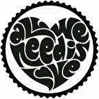 Miyrem Sevgi İle Yapılmıştır Tasarım Sticker 20 x 20 cm