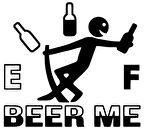 Miyrem Yakıt Depo Kapağı Beer Me Sticker 10 x 9 cm