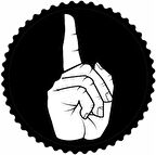 Miyrem El İşareti Allah Bir Sticker 50 x 50 cm