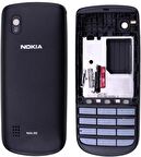 Nokia N300 Kasa Kapak Nokia 300 Siyah Renk Orta Kasa Ön Kapak Arka Kapak Tuş Takımı