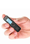 Kingboss Kb60 Dijital Mini Ekranlı 32gb Ses Kayıt Cihazı Mp3 Çala siyah