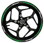 Honda kırmızı yazılı  turuncu reflektif pençe şeritli