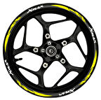 Honda kırmızı yazılı  mavi reflektif pençe şeritli