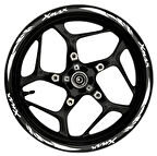 Honda kırmızı yazılı  yeşil reflektif pençe şeritli