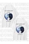nevermind he keeps me safe / she keeps me wild unisex çift tişörtü 2'li