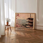 Japon Manzara Duvar Sanatı, Japon Duvar Sanatı, Japandi Duvar Sanatı, Japon Manzarası