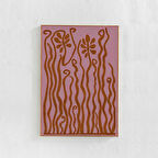 Modern İskandinav, Pembe ve Turuncu Sanat: İskandinav Bohem Dekoru