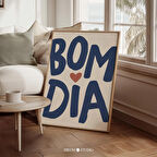 Bom Dia Portekizce Tipografi, Mavi Alıntı Sanatı