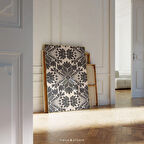 Bej ve Siyah, Çiçek İllüstrasyonu, Sanat, İskandinav Halk Sanatı, Çiçek Sanatı